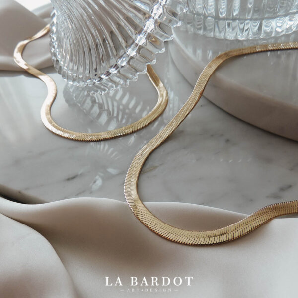 Collar Laminado en Oro | Wish
