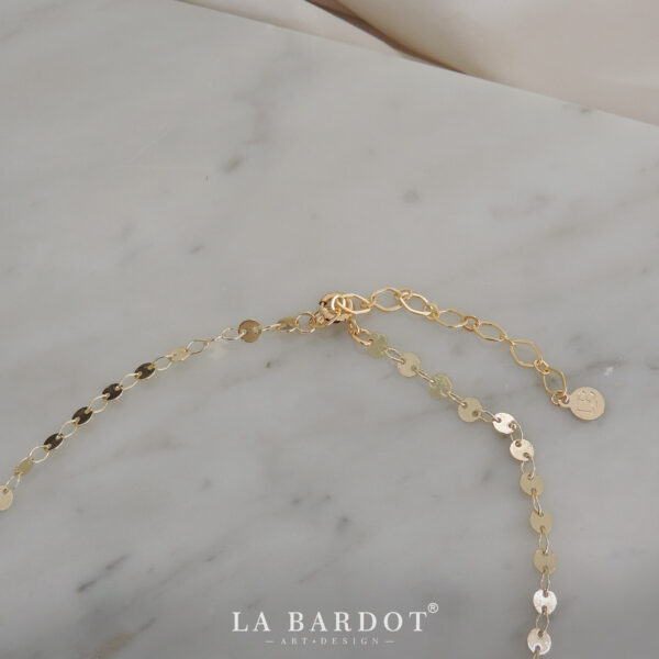 Collar Laminado en Oro | Loto - Image 4