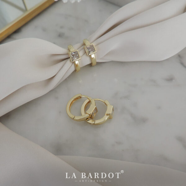 Aros Laminados en Oro | Flatiron - Image 2