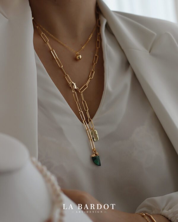 Collar Laminado en Oro | Minerva - Image 5