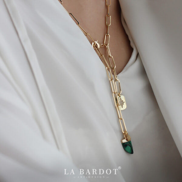 Collar Laminado en Oro | Minerva