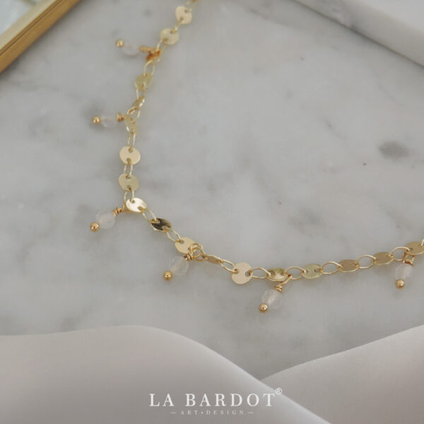 Collar Laminado en Oro | Loto - Image 3