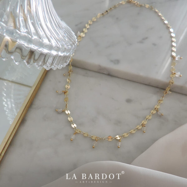 Collar Laminado en Oro | Loto - Image 2