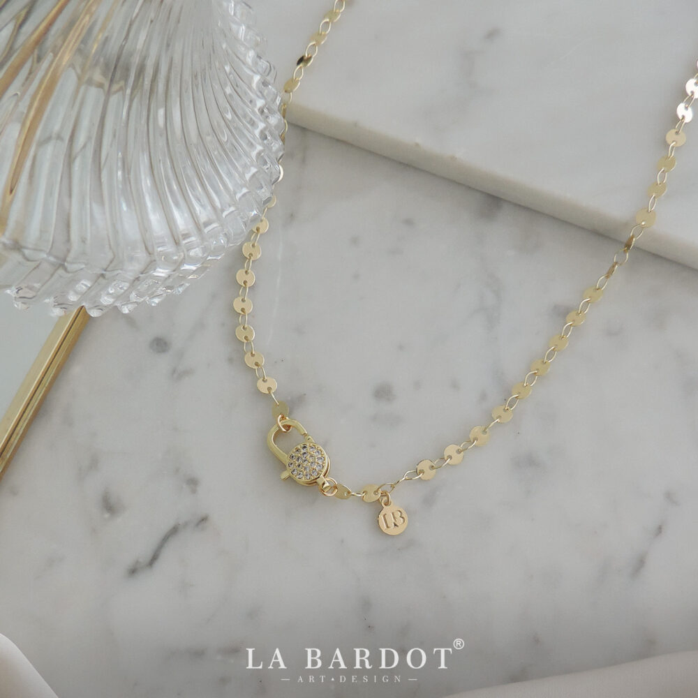 Collar Laminado en Oro | Lia