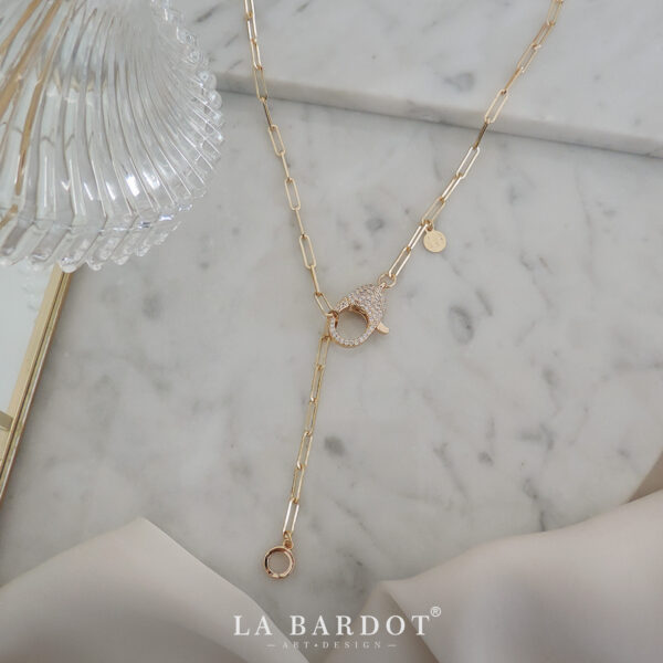 Collar Laminado en Oro | Dixie - Image 3