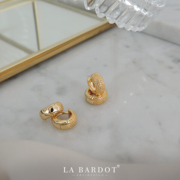 Aros Laminados en Oro | Zile
