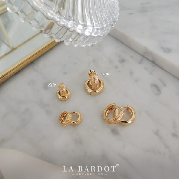 Aros Laminados en Oro | Lupe - Image 4