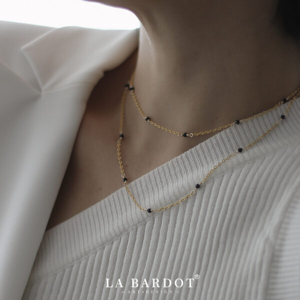 Collar Laminado en Oro | Donata - Image 5
