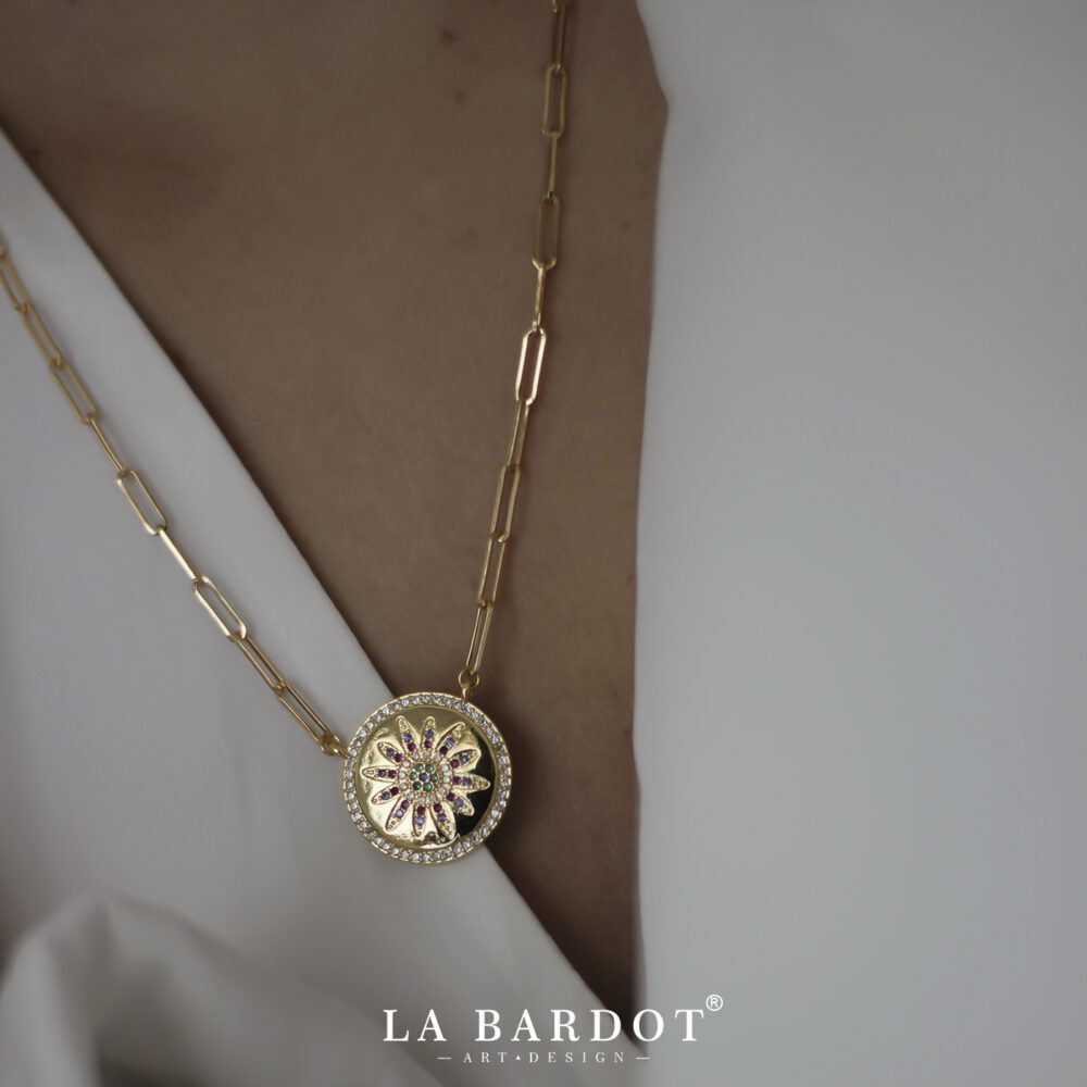 Collar Laminado en Oro | Docia