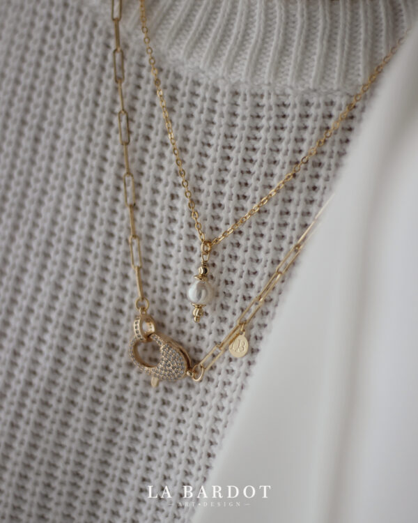 Collar Laminado en Oro | Dixie - Image 4