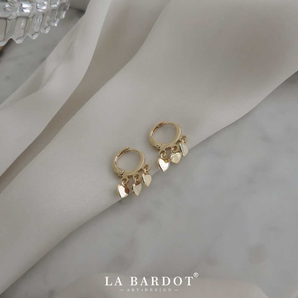 Aros Laminados en Oro | Rose