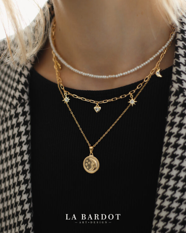 Collar Laminado en Oro | Marga - Image 4