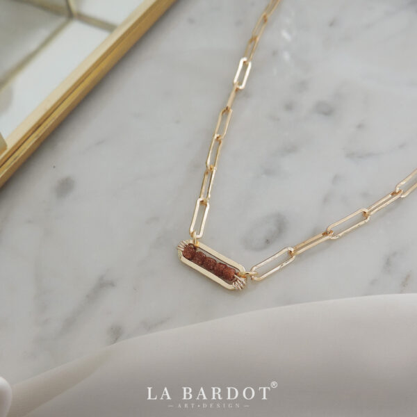 Collar Laminado en Oro | Monaco - Image 2
