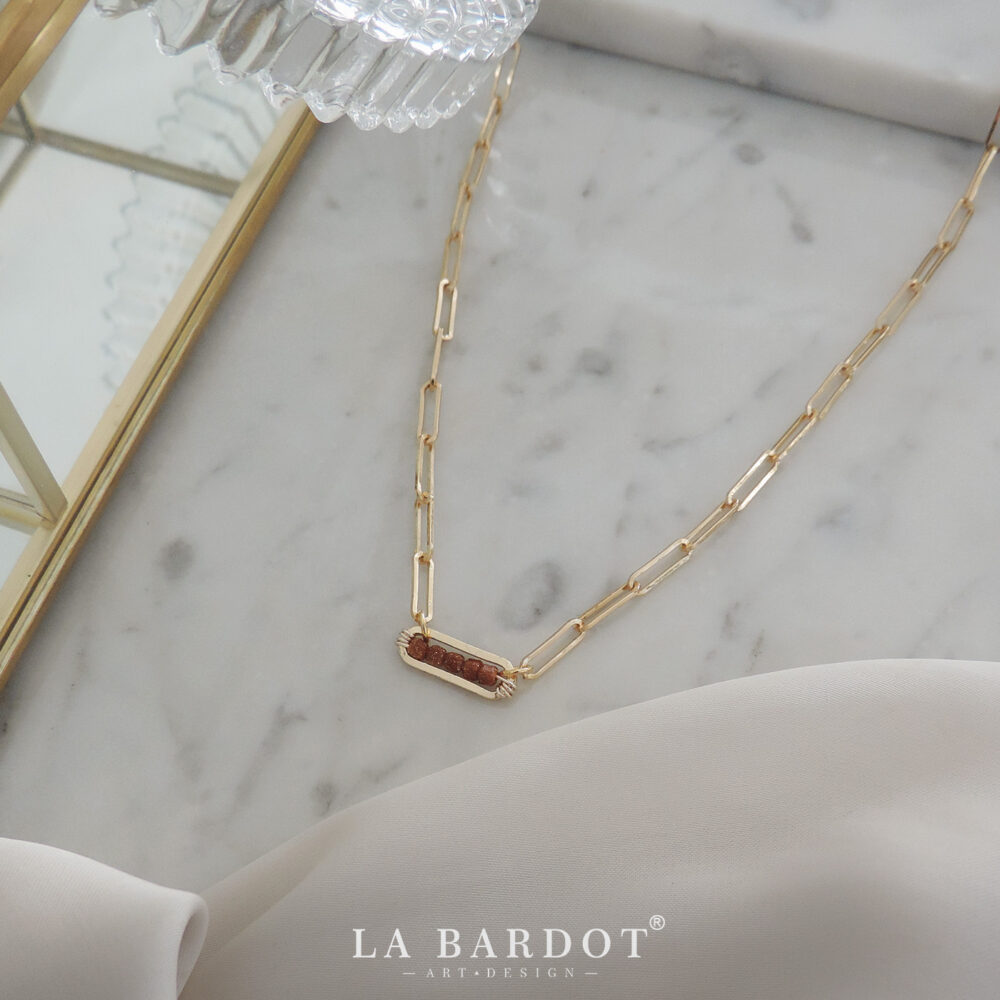 Collar Laminado en Oro | Monaco