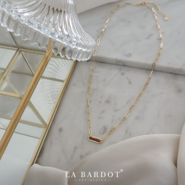 Collar Laminado en Oro | Monaco - Image 3