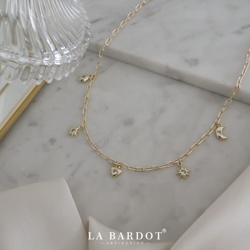 Collar Laminado en Oro | Marga
