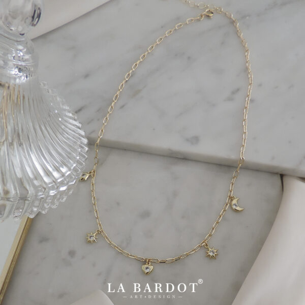 Collar Laminado en Oro | Marga - Image 3