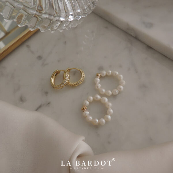 Aros Laminados en Oro | Loli - Image 3