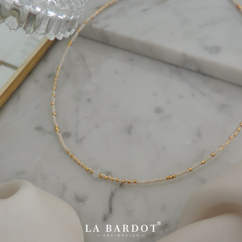Collar Laminadas en Oro | Akari