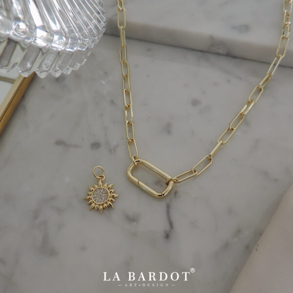 Collar Laminado en Oro | Madison - Image 3