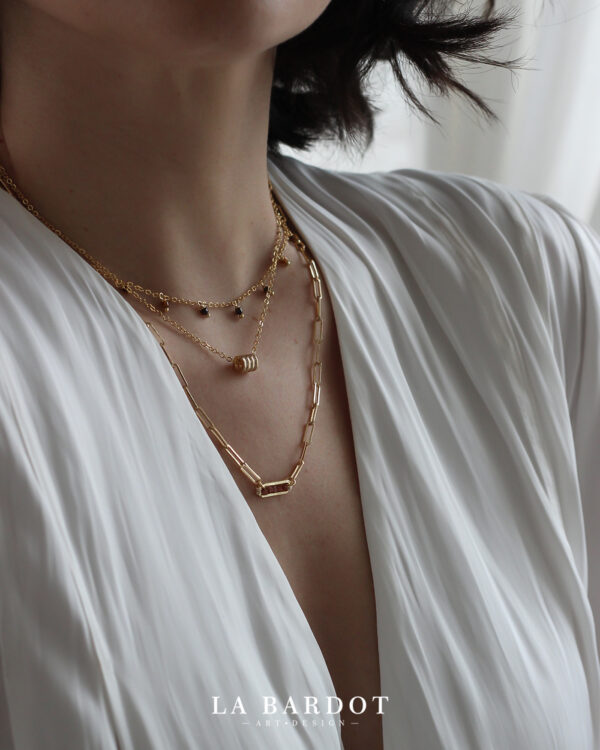 Collar Laminado en Oro | Monaco - Image 5