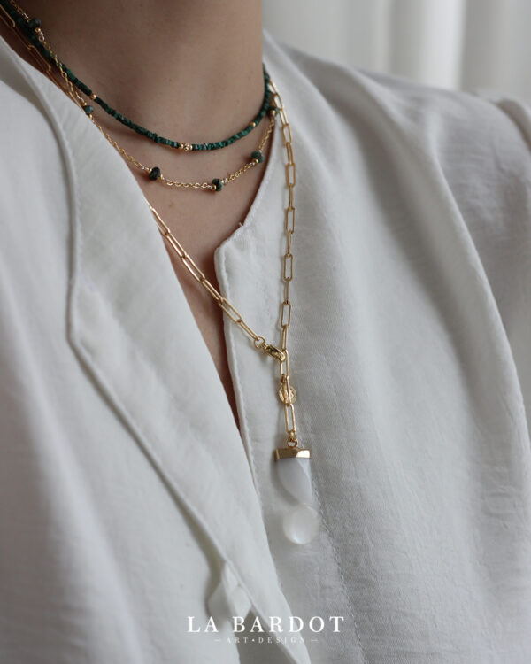 Collar Laminado en Oro | Elon - Image 5