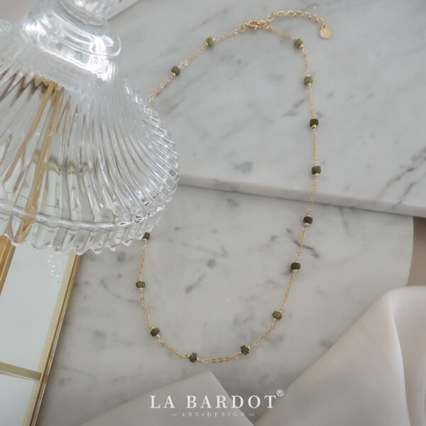 Collar Laminado en Oro | Pistachio - Image 2