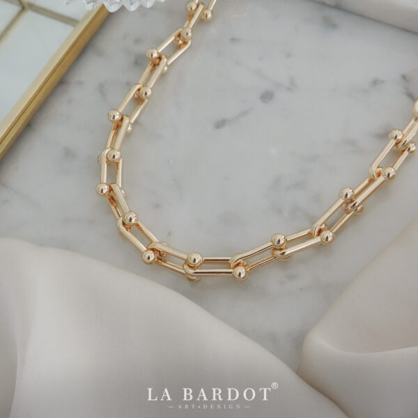 Collar Laminado en Oro | Charles - Image 3
