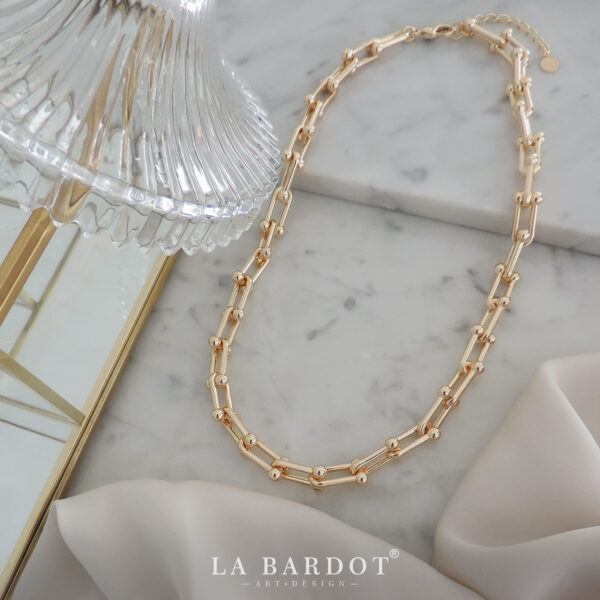 Collar Laminado en Oro | Charles - Image 4