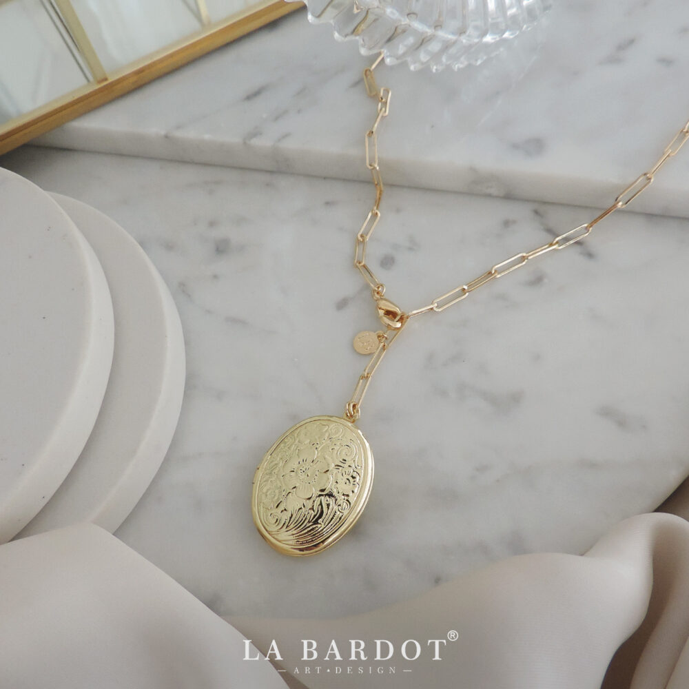 Collar Laminado en Oro | Relic