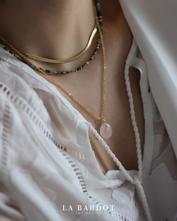 Collar Laminado en Oro | Plum - Image 6