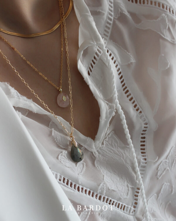 Collar Laminado en Oro | Plum - Image 5