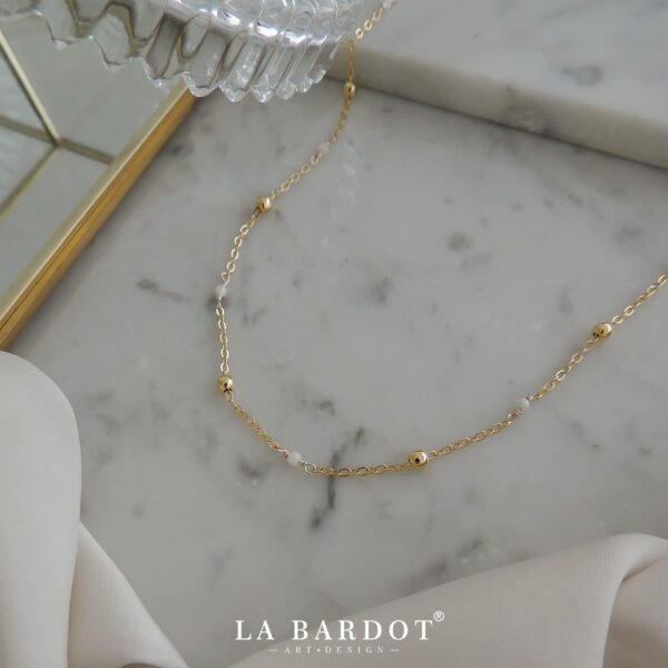 Collar Laminado en Oro | Cotton