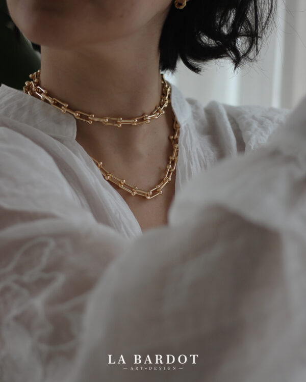 Collar Laminado en Oro | Charles - Image 6
