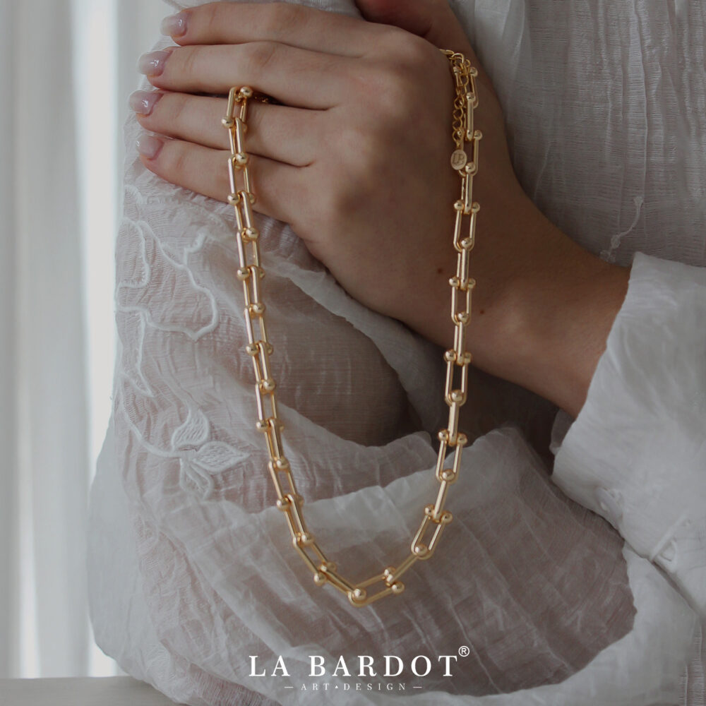 Collar Laminado en Oro | Charles