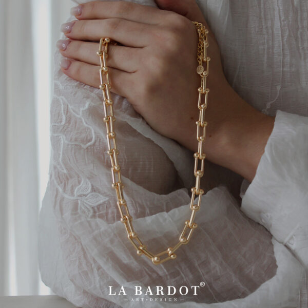 Collar Laminado en Oro | Charles