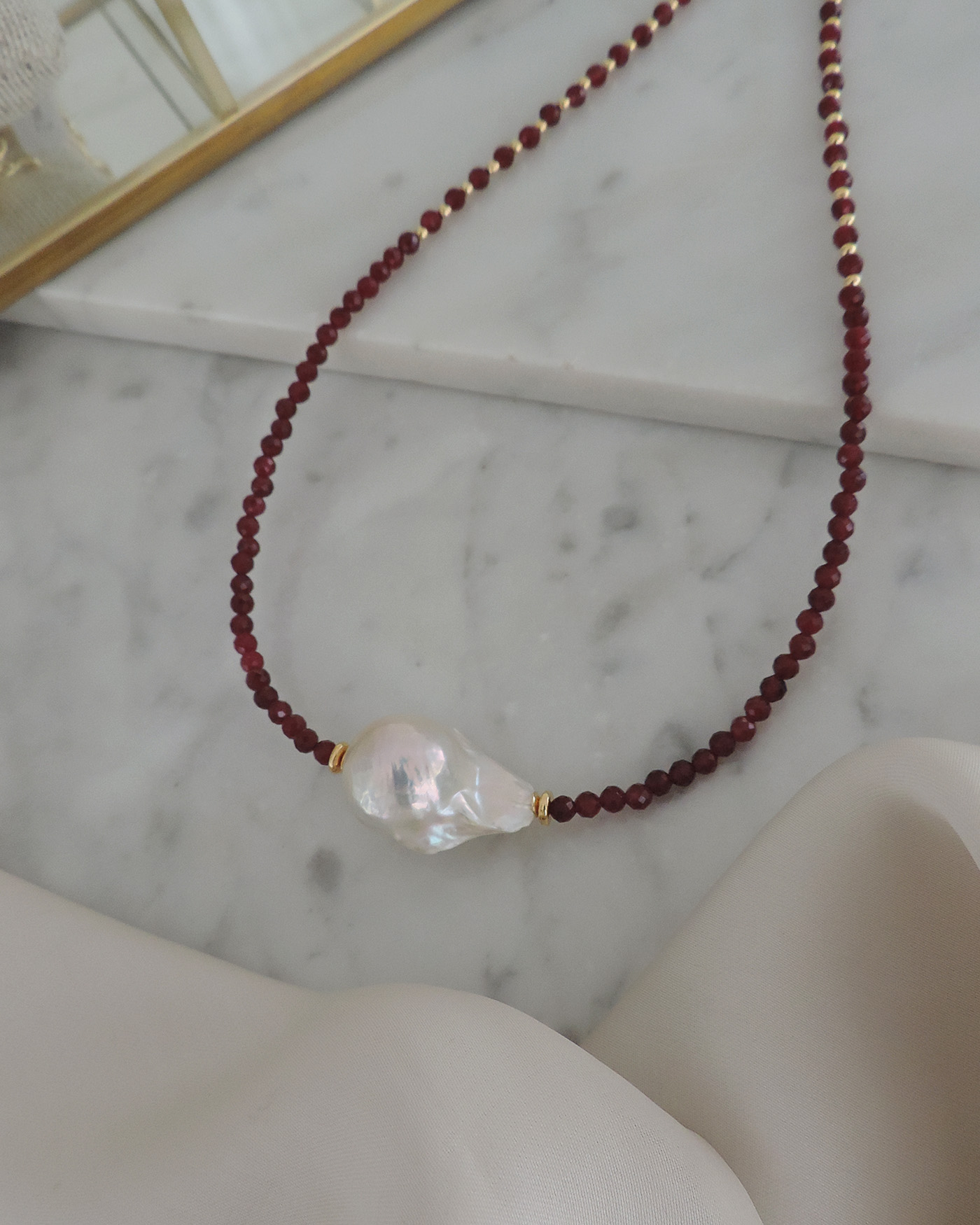 Collar Burdeos - Imagen 2